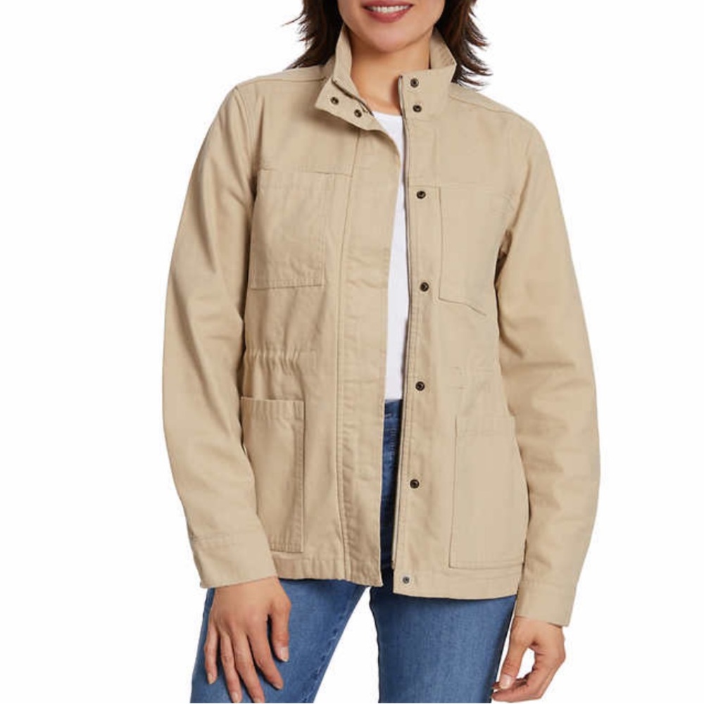 Vintage America Ladies' Anorak Jacket Tan